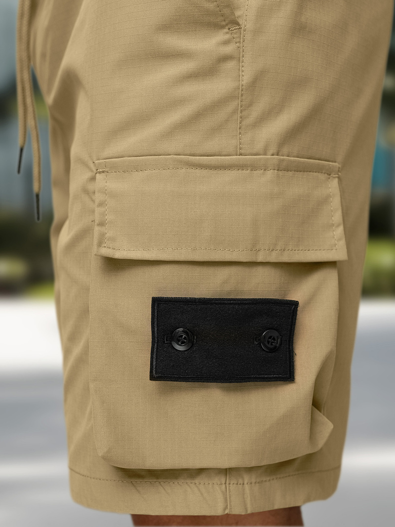 Мъжки шорти бежово OZONEE JS/27K6538/6