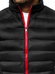 Мъжко яке черно/2 OZONEE JB/JP1111