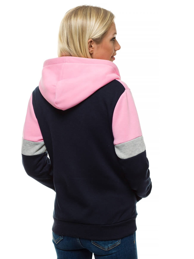 Дамски суичър розов OZONEE JS/KSW3009