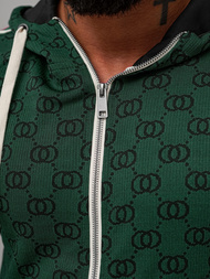 Мъжки спортен екип зелен OZONEE O/FF5111AB