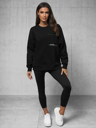 Cуитшърт черен OZONEE O/SWE23022Z