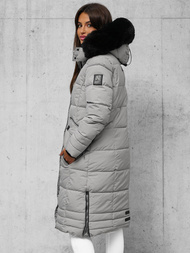 Дамско яке сива OZONEE O/W377