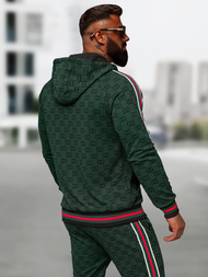 Мъжки спортен екип зелен OZONEE O/FF5111AB