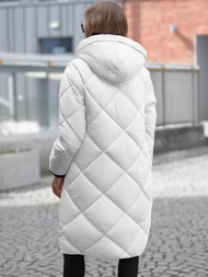 Дамско яке бял OZONEE JS/5M3168/281Z