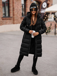 Дамско яке черно OZONEE JS/M736/392Z