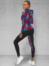 Дамски анцуг от две части цветен OZONEE O/MS011Z