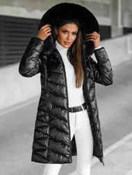 Дамско яке черна OZONEE JS/16M9100/392Z