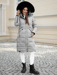 Дамско яке сива OZONEE O/W377Z