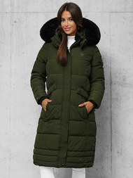 Дамско яке каки OZONEE O/W377