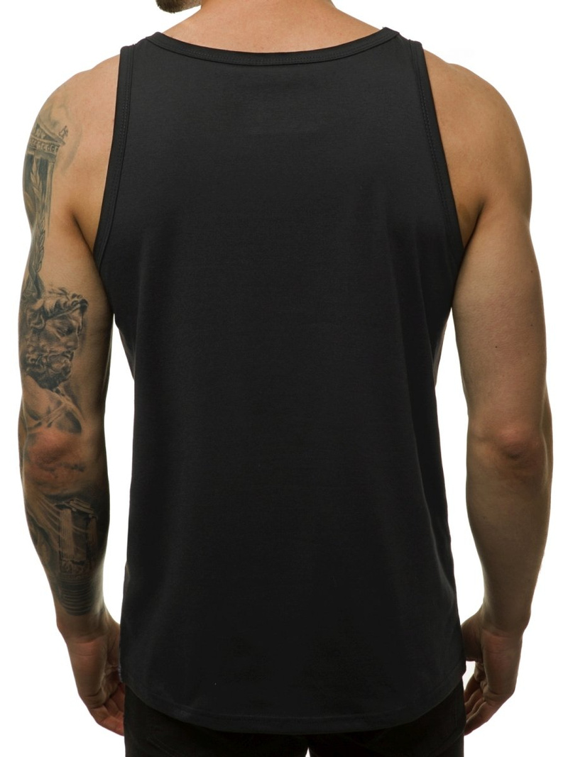 Мъжка тениска черна OZONEE JS/SS11037