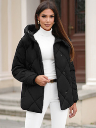 Дамско яке черно OZONEE JS/5M3175/392Z