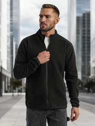 Мъжки суитшърт черен OZONEE JS/HH016/3