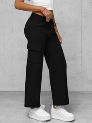 Дамски панталон черни OZONEE JS/92K515/3