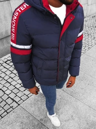 Мъжко яке тъмнсиня OZONEE JS/M8103