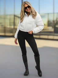 Дамско яке бял OZONEE JS/5M3260/281Z