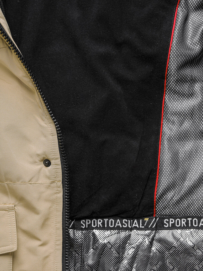 Мъжко яке бежова OZONEE JS/22M322/62