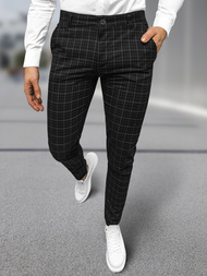 Мъжки панталони черни OZONEE DJ/5515