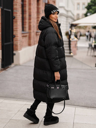 Дамско яке черно OZONEE JS/5M3163/392Z