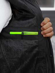 Зимно яке черно OZONEE JS/22M60/392