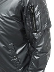 Мъжко яке сребърен OZONEE N/6147