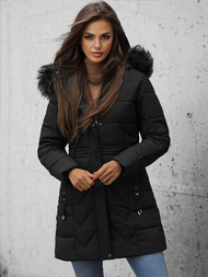 Дамско яке черна OZONEE JS/M9060/392