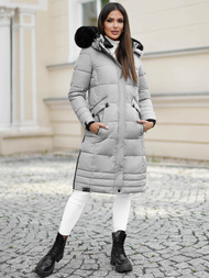 Дамско яке сива OZONEE O/W377Z