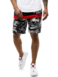 Мъжки панталонки сиво JS/KK300157