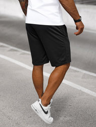 Мъжки панталонки черни OZONEE JS/8K100/3Z