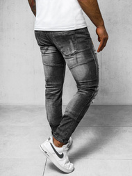 Мъжки дънки черни OZONEE NB/MP0047NZ