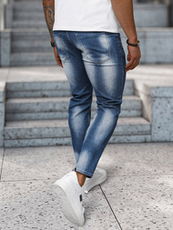 Мъжки дънки синьо OZONEE NB/MP0199BC