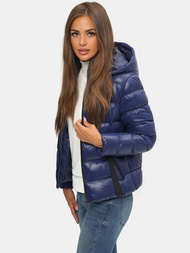 Дамско яке синя OZONEE JS/M782/215