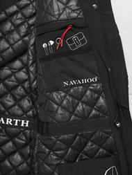 Дамско яке черно OZONEE O/W377Z