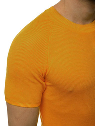 Мъжки пуловер камел OZONEE L/2474