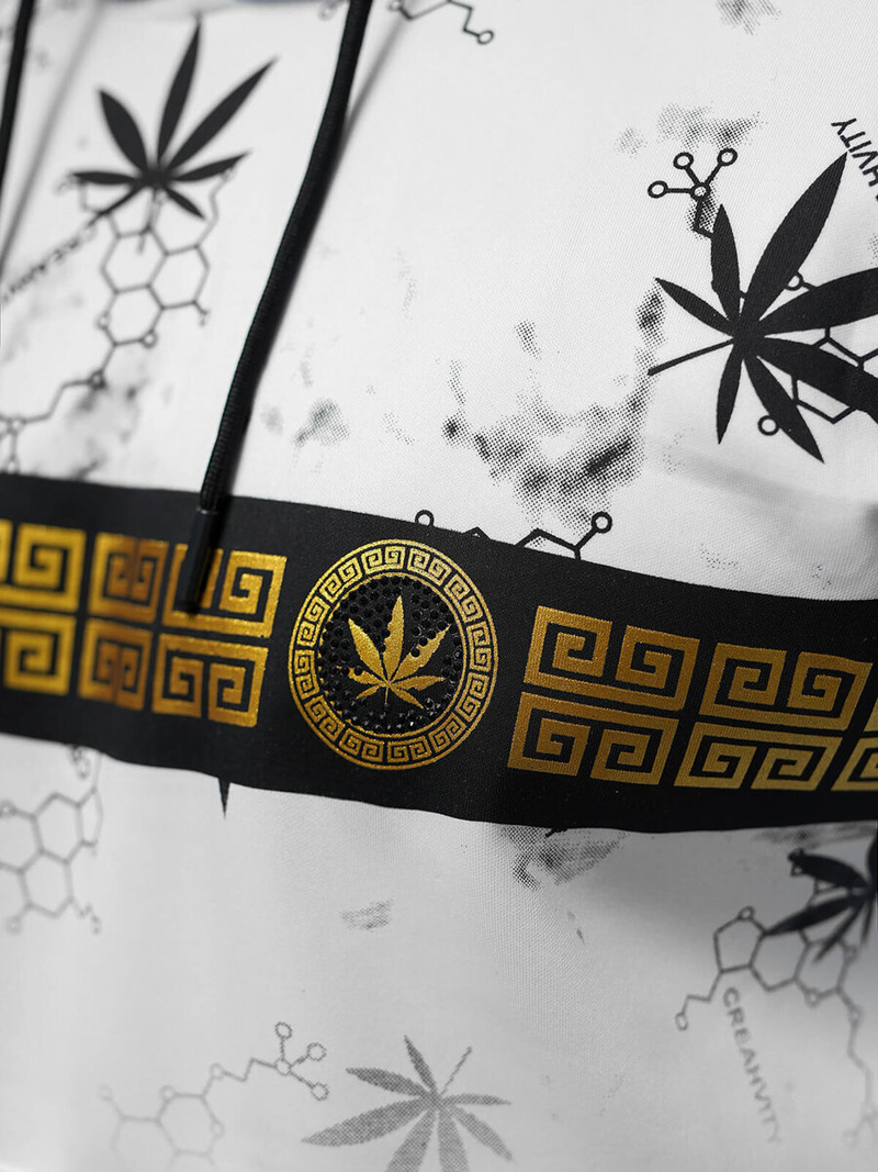 Мъжки суитшърт бял OZONEE O/HM638Z