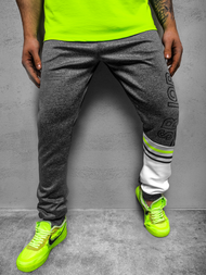 Мъжко долнище на анцуг графитно OZONEE JS/AM123Z