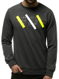 Мъжки суитшърт графитна OZONEE MACH/2105