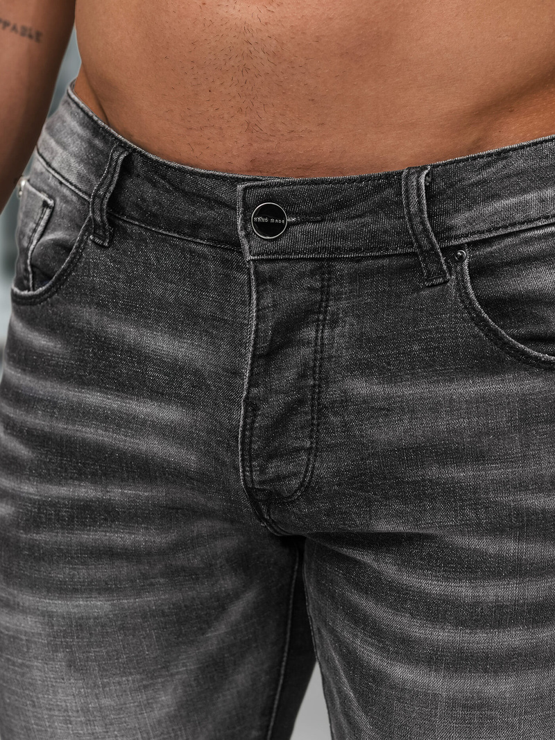 Мъжки дънки черни OZONEE NB/MP0070NZ