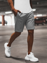 Мъжки панталонки сив OZONEE JS/8K100/2Z