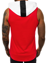 Тениска без ръкав червена MAD/2882Z