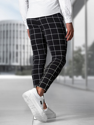 Мъжки панталони черни OZONEE O/P4009Z