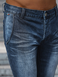 Мъжки дънки тъмно-синьо OZONEE NB/MP0091BS