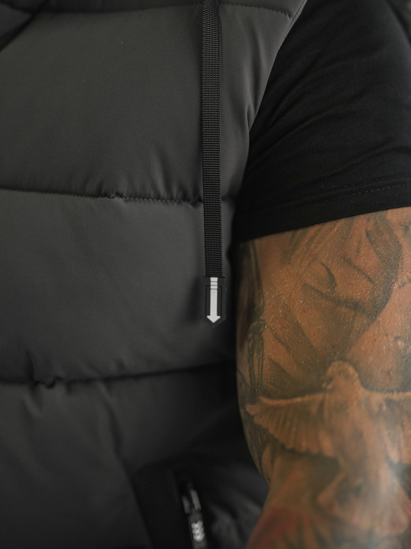 Мъжки елек графитна OZONEE JS/32M1780/105Z