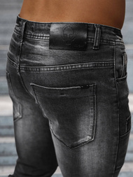 Мъжки дънки черни OZONEE NB/MP0155N