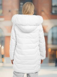 Дамско яке бял OZONEE JS/16M9121/281Z