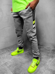 Мъжко долнище на анцуг сиво OZONEE JS/AM90Z