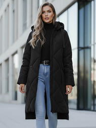 Дамско яке черно OZONEE JS/5M3168/392Z