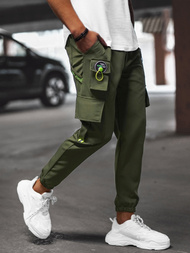 Мъжки панталони каки OZONEE O/CP149Z