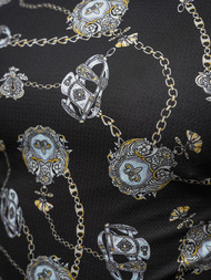 Мъжка тениска черен OZONEE O/PT012