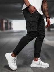 Мъжки панталони черни B/21203004Z