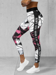 Дамски клин черно-светло розово OZONEE O/20432Z